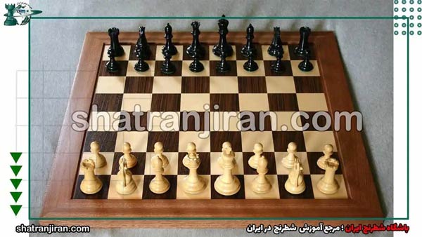 آشنایی با صفحه شطرنج و جزئیات آن