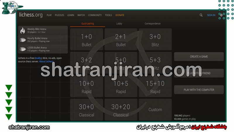 لیچس یکی از بازی شطرنج آنلاین دو نفره کامپیوتر